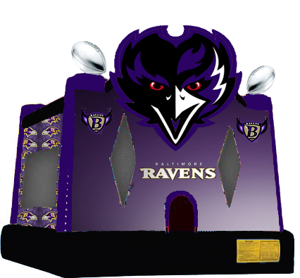 Ravens Football Combo Bounce 