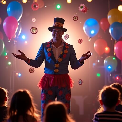 Package A-2: 45-Min Magic-Juggling-Variety