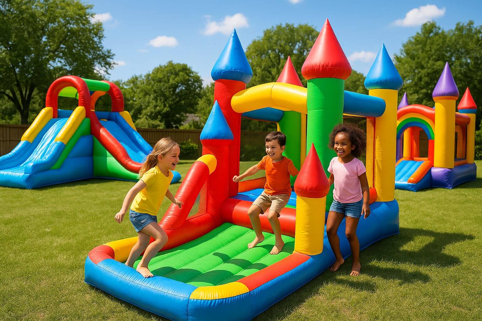 ## Create Enchanted Memories with Our Inflatable Bouncers