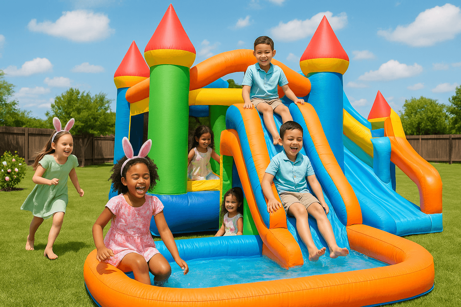 Baltimore Easter Party Ideas for April: Spring Bounce House Rentals for Backyard Fun