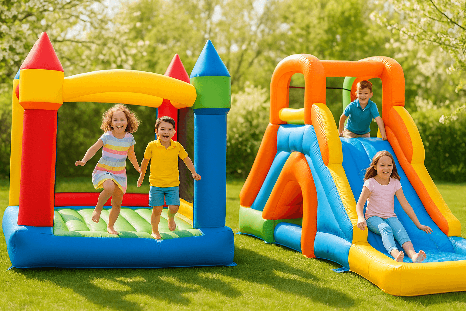 Baltimore Inflatable Rentals for Spring Parties: April Ideas for Family Fun