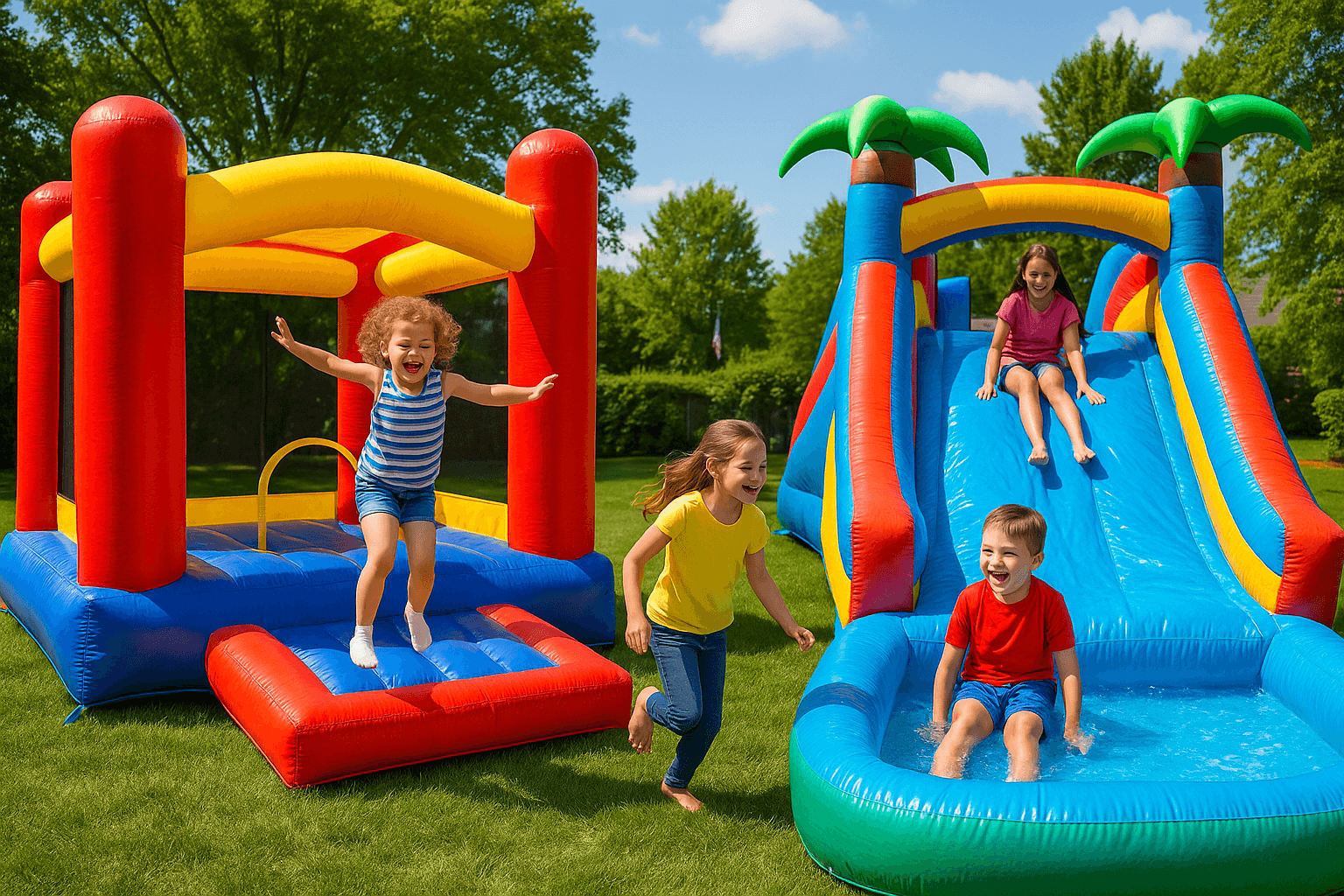 Baltimore Inflatable Rentals for Memorial Day & Spring Parties: Best Moonbounce Ideas for May
