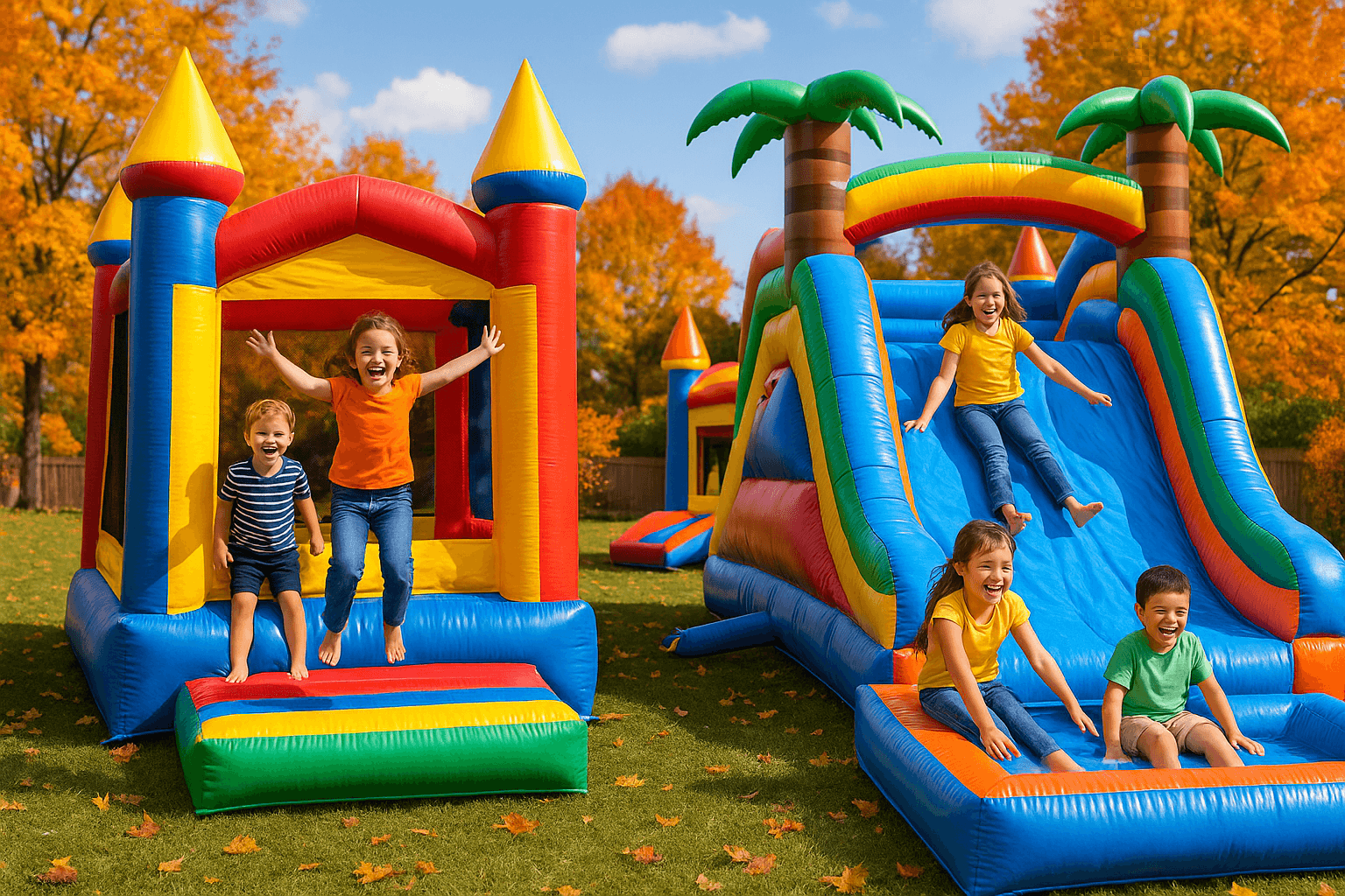 Bounce into Fall Fun with Baltimore Inflatable Rentals