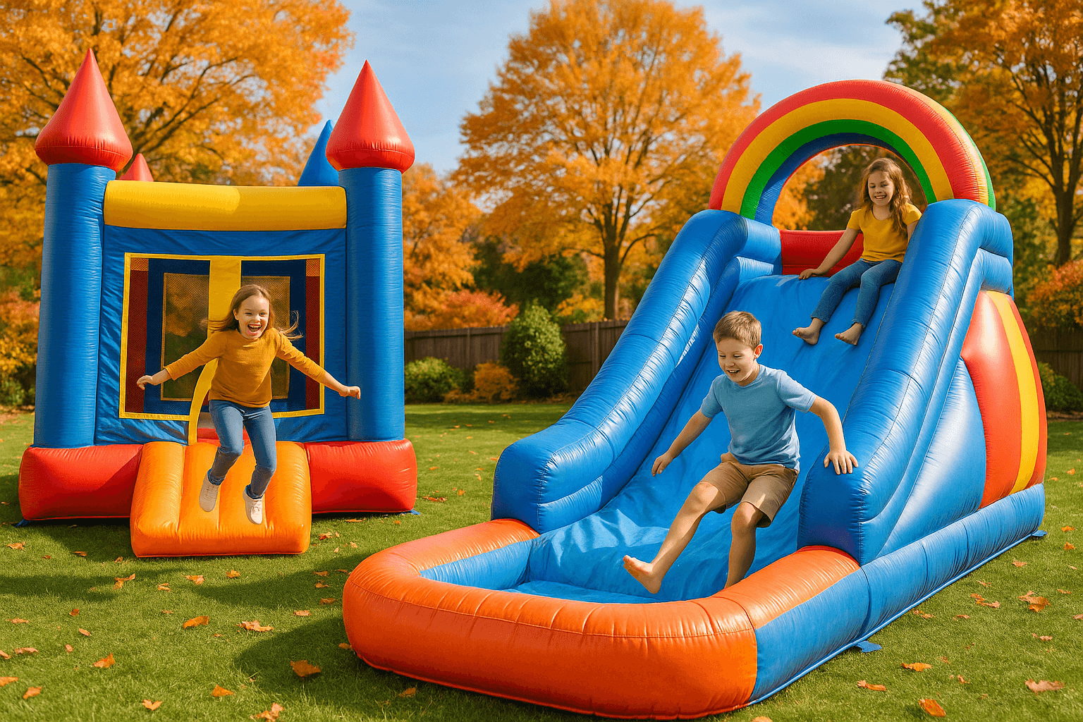 Autumn Party Magic: Seasonal Inflatable Rentals in Baltimore