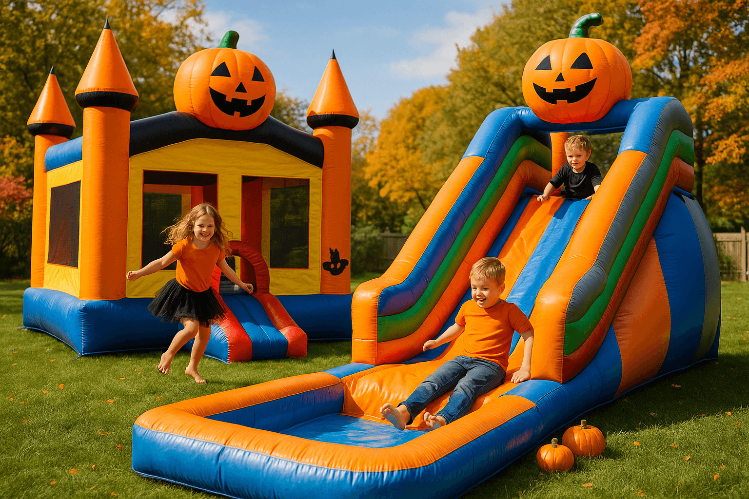 Spooktacular Seasonal Parties with Inflatable Rentals in Baltimore