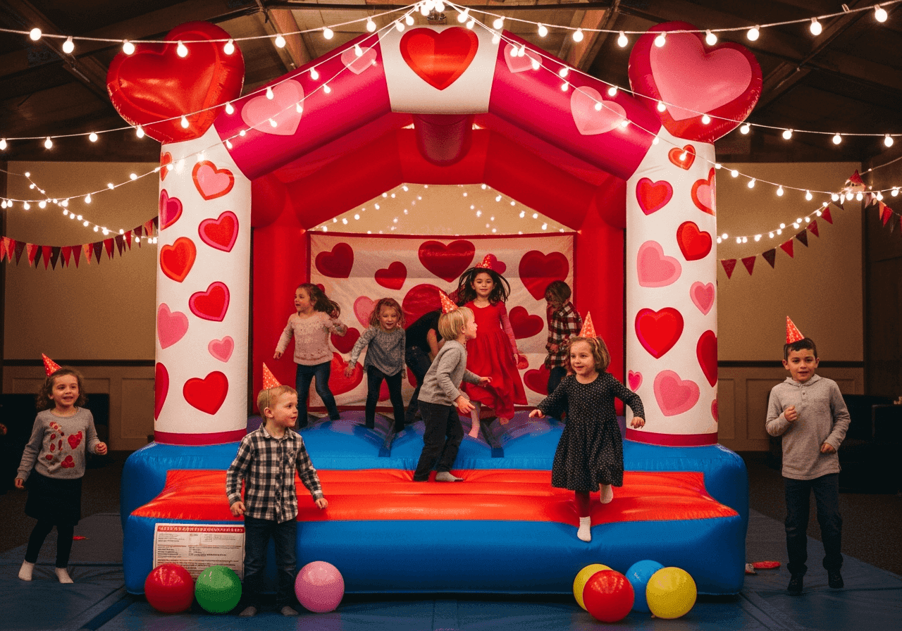 Baltimore Moonbounce Rentals for Valentine’s & Winter Parties: Indoor-Friendly Ideas for February