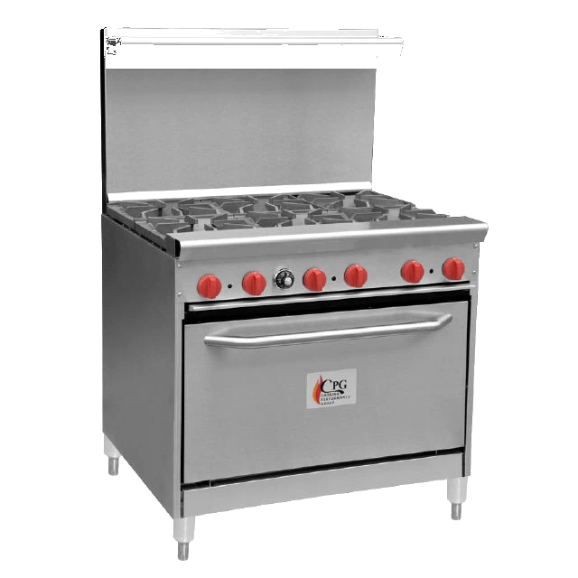 Oven Propane 6 Burner Rental – Catering Equipment