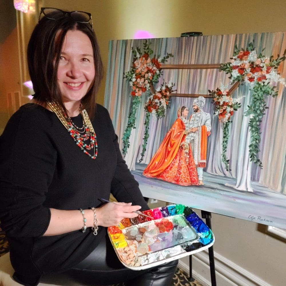 Live Wedding Painter