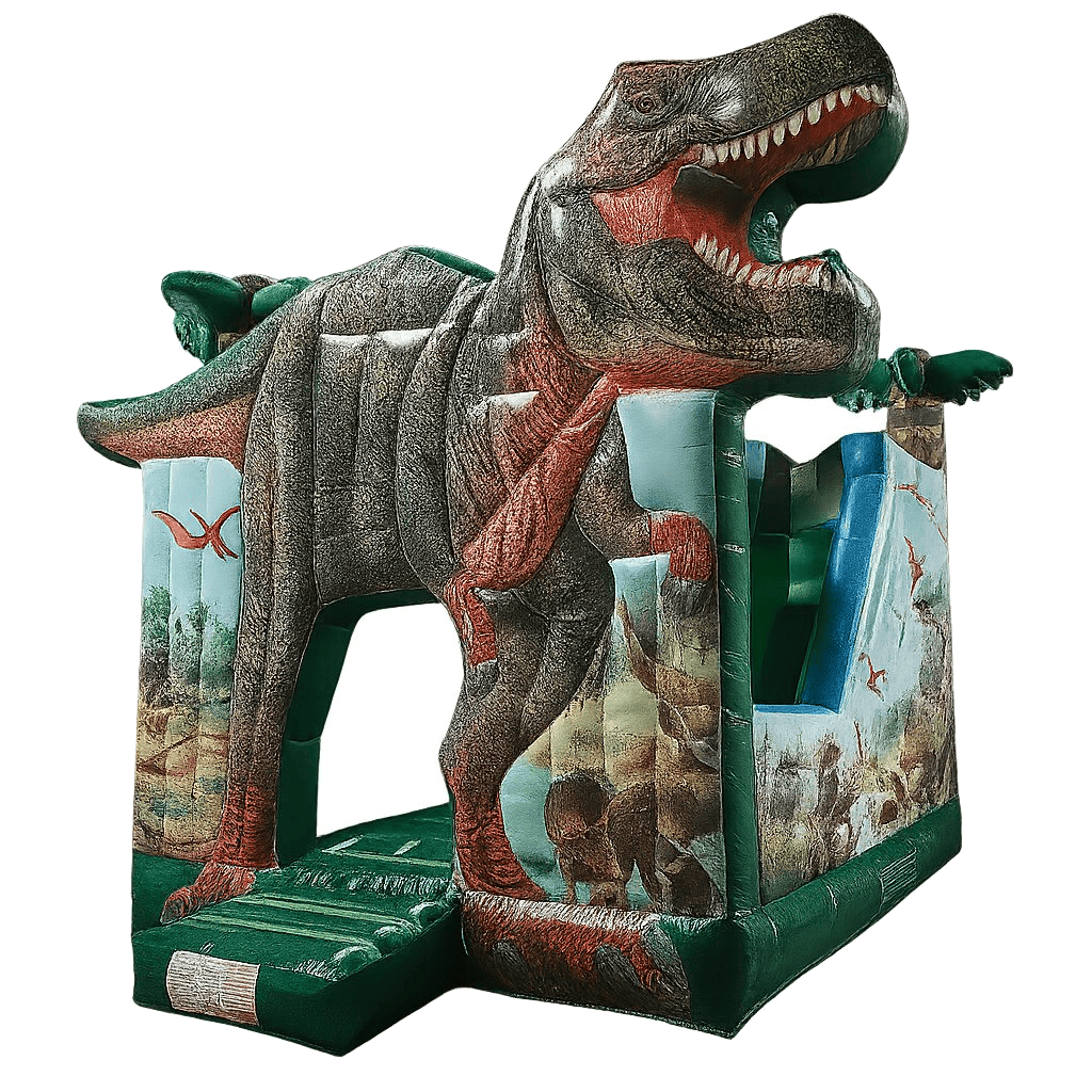 T-Rex Dino Combo Bounce House #115