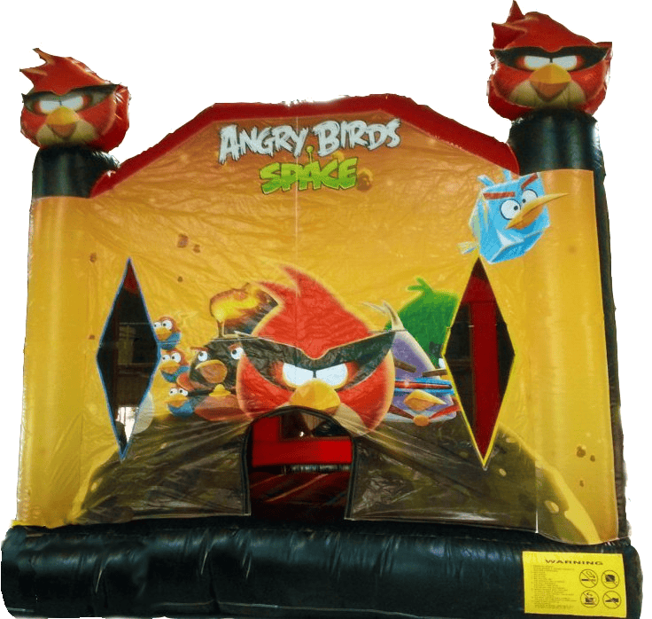 Space Angry Birds Moonbounce #84