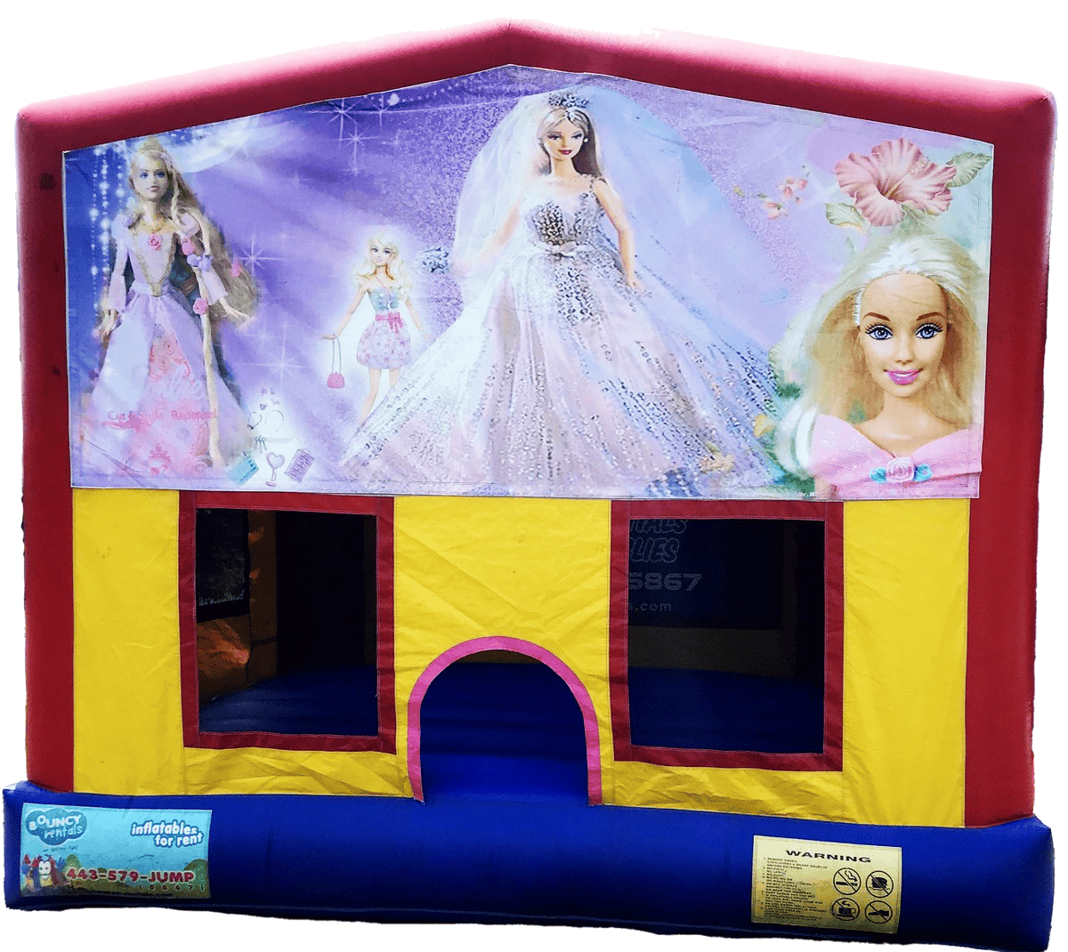 Barbie  Themed Moonbounce #93/94/904