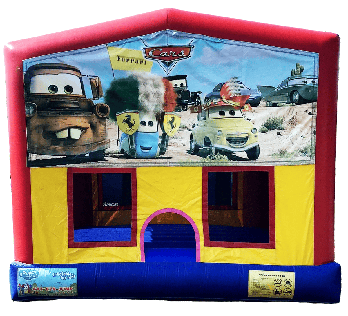 Cars  Themed Moonbounce #93/94/904