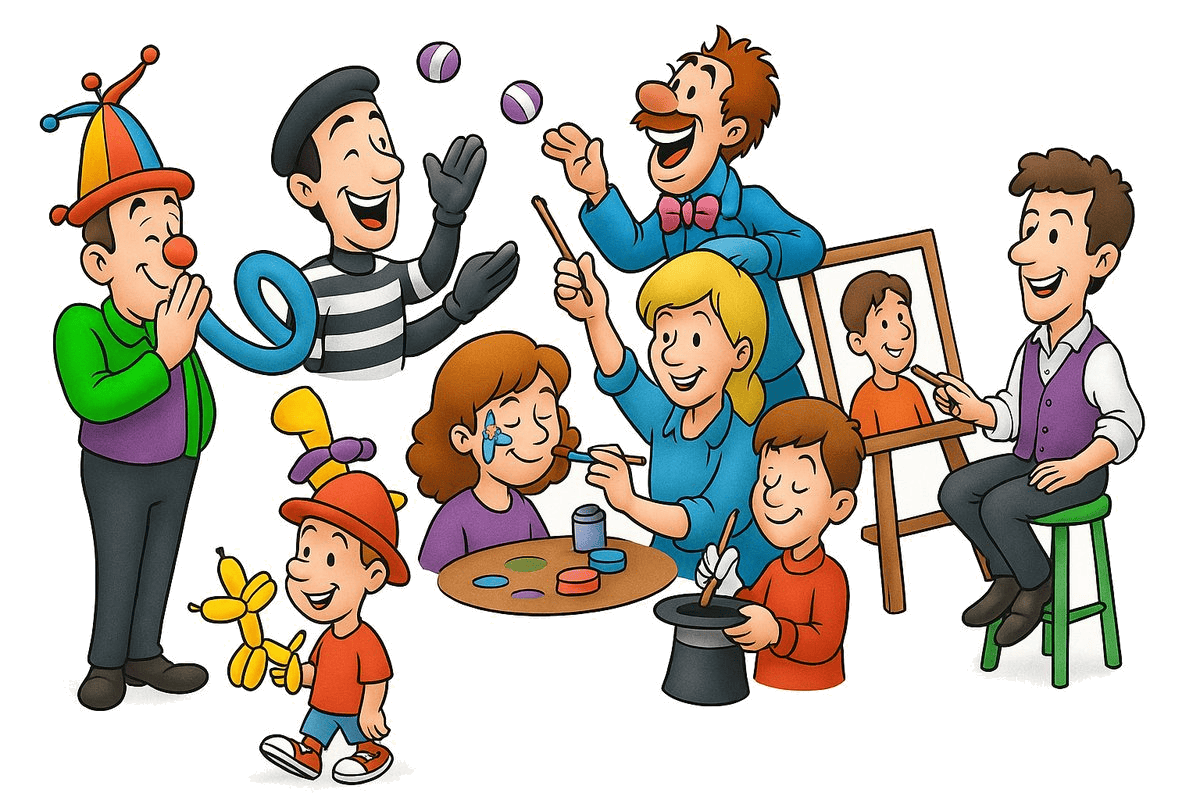 ENTERTAINMENT (Stationary Artists)