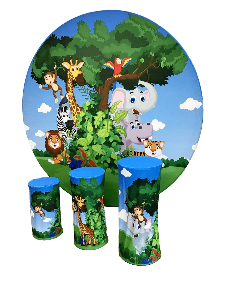 Jungle Backdrop 🌿🦒🎉