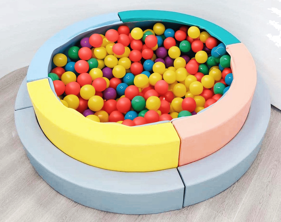 Rainbow Adventure Soft Play Kit (16.5ft x 16.5ft)- MEDIUM