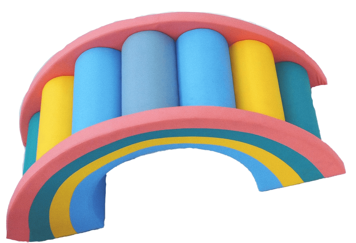 Rainbow Adventure Soft Play Kit (16.5ft x 16.5ft)- MEDIUM