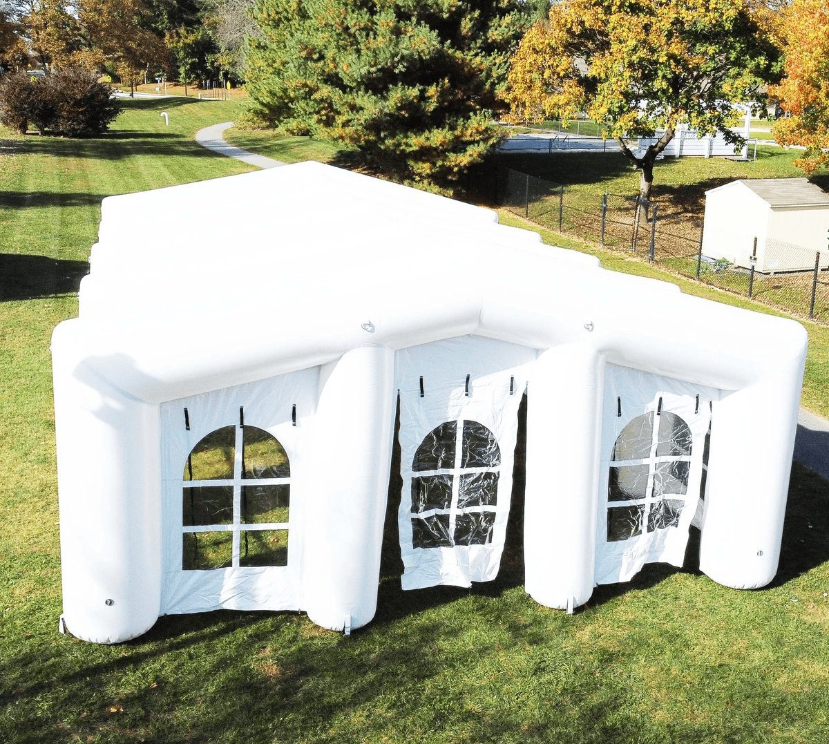 Huge Luxury Inflatable Event Tent (33 ft L x 23 ft W x 11.5 ft H)