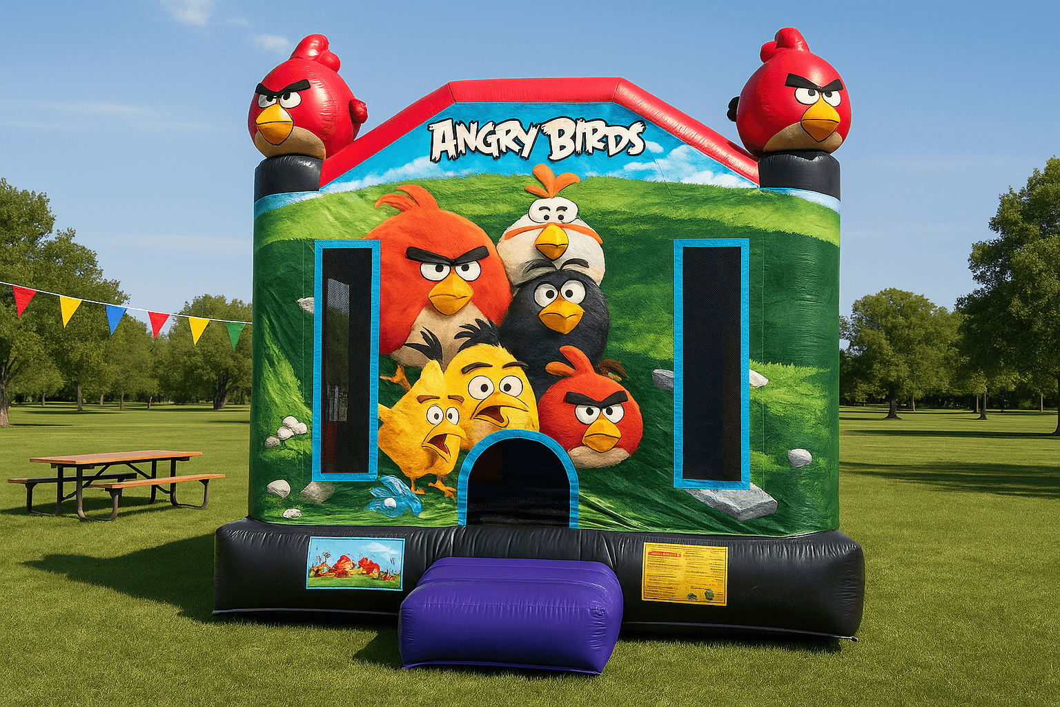 Angry Birds Moonbounce #1
