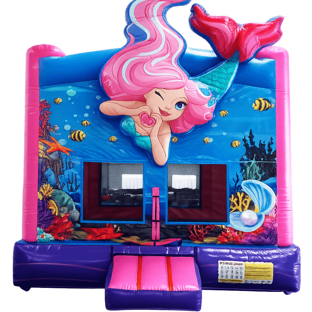 Pink Mermaid Moonbounce #124
