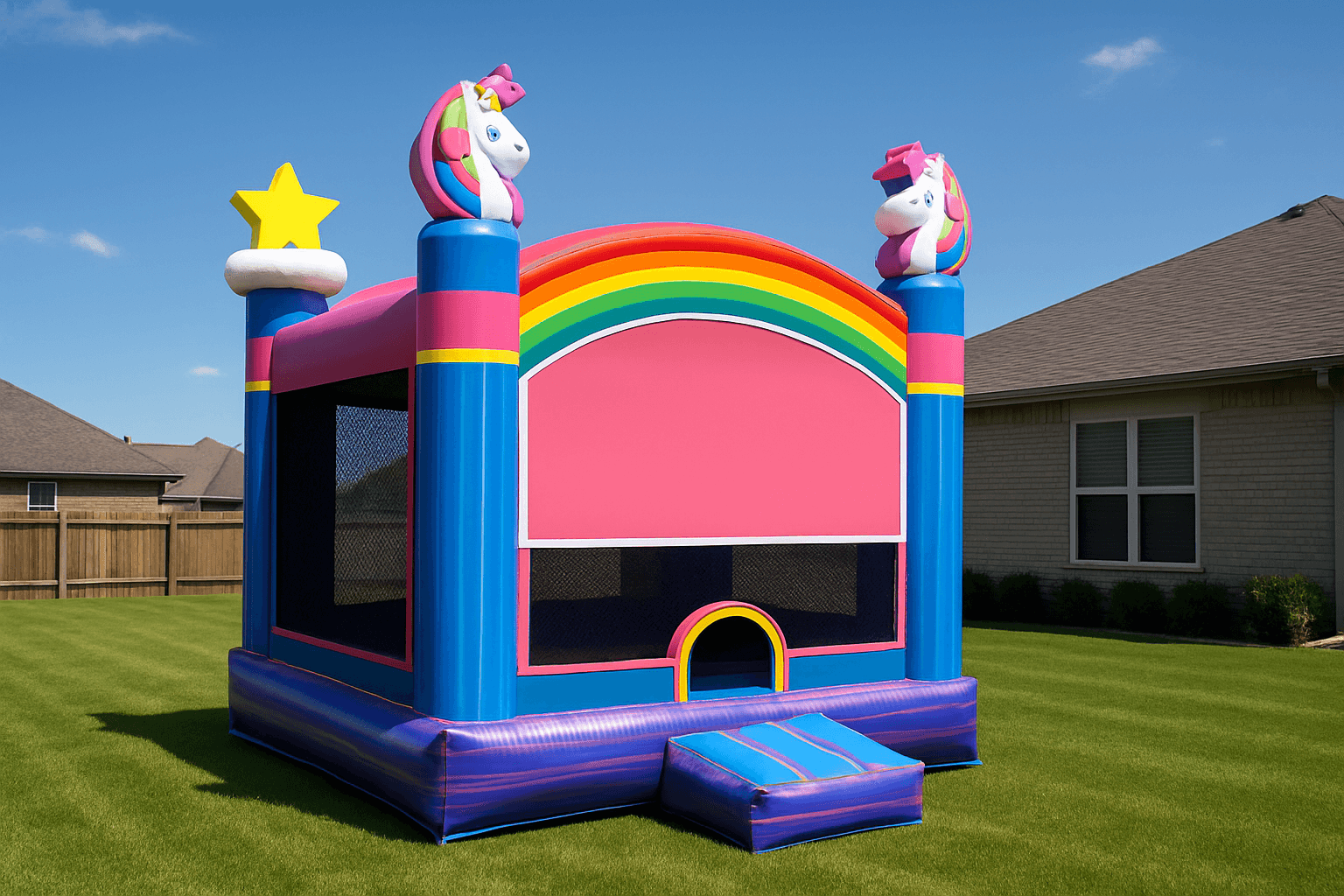 Unicorn Rainbow Castle #101
