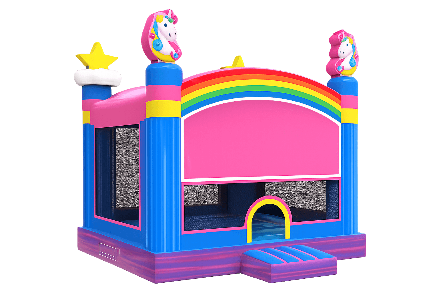 Unicorn Rainbow Castle #101