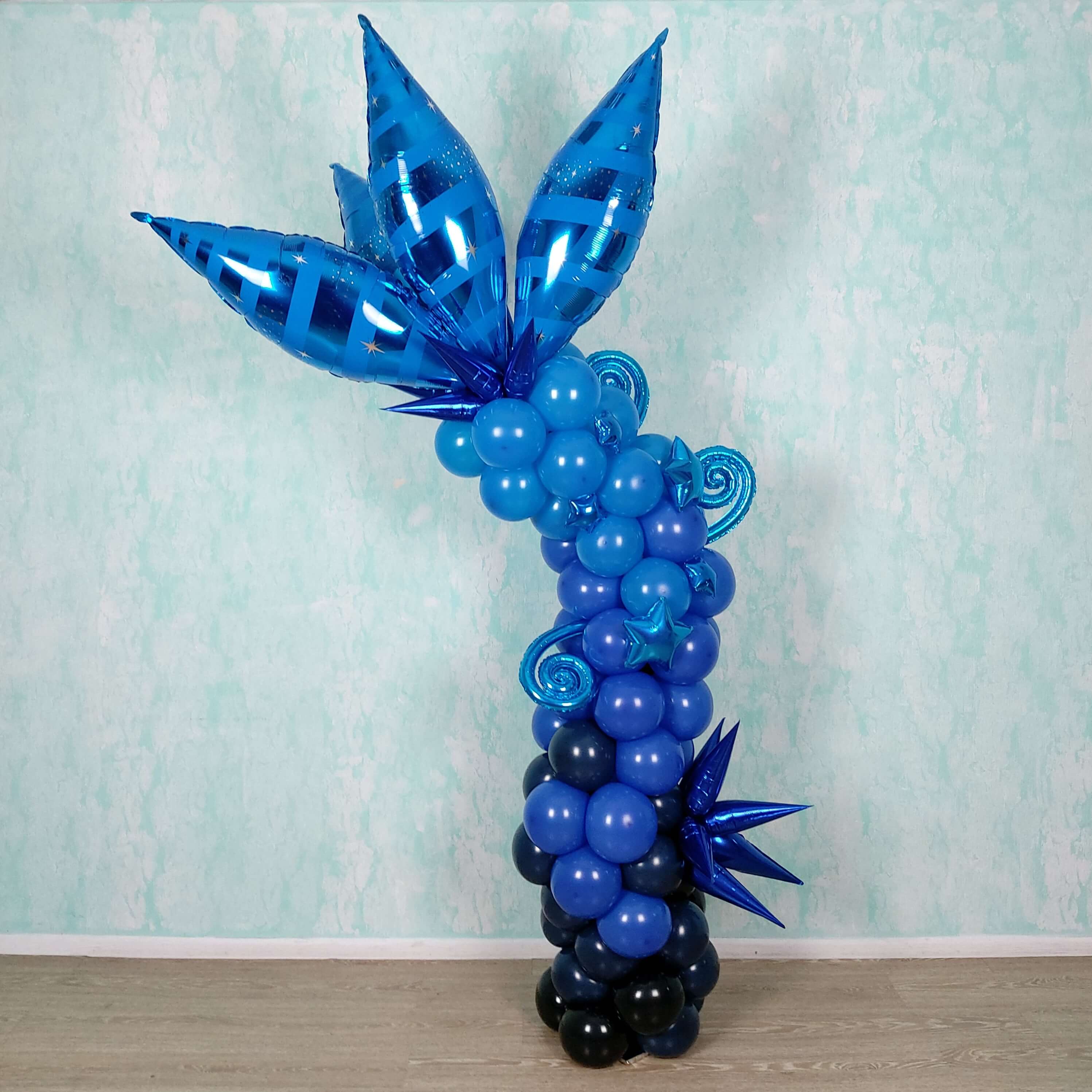 7.5 ft Mermaid Balloon Column