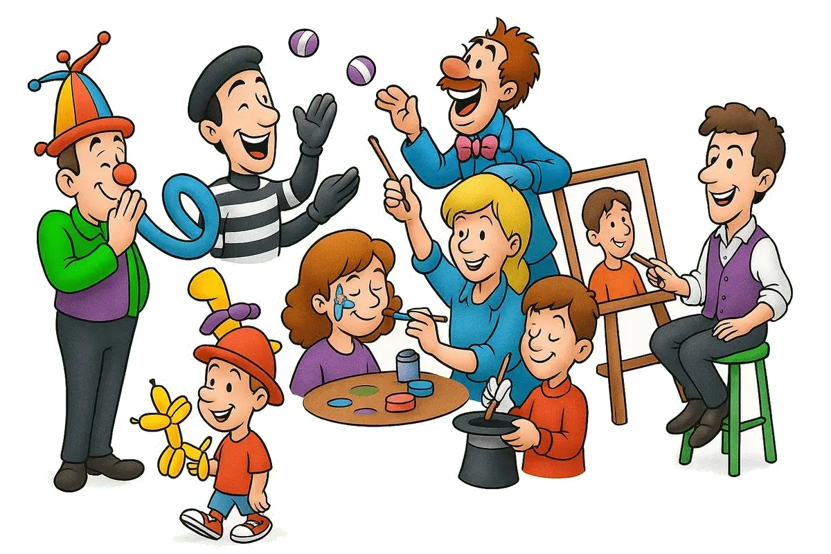 ENTERTAINMENT (Stationary Artists)