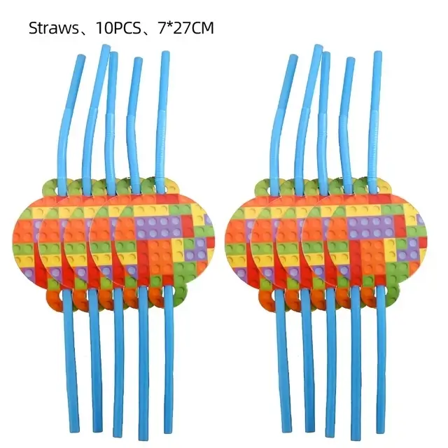 10pcs straw