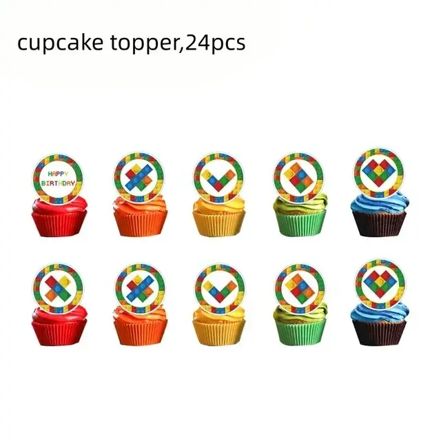 24pcs cake topper