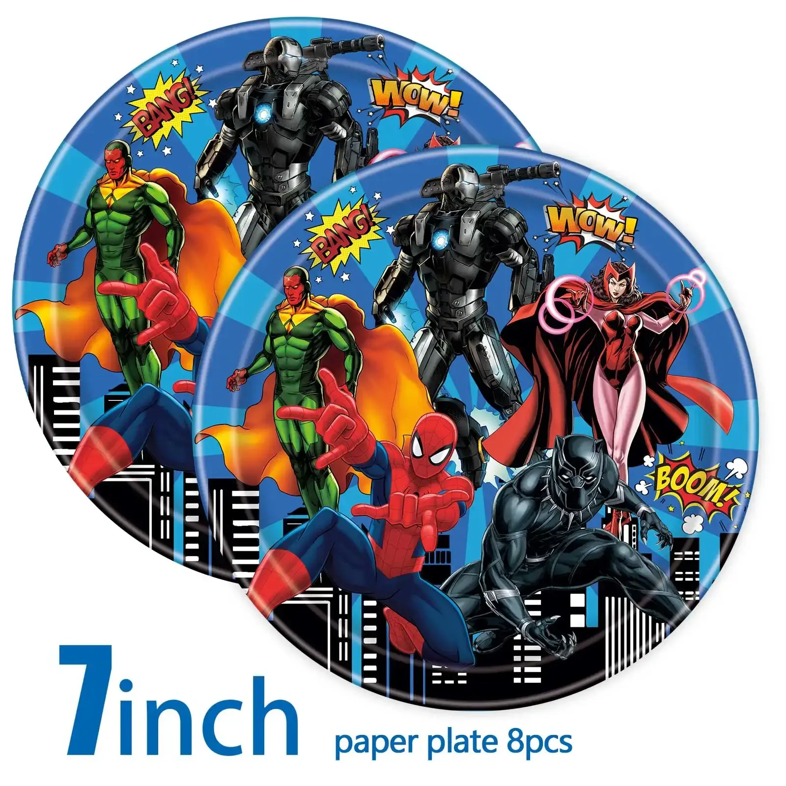 Hero Squad SuperHero Party Supplies Decorations Ki