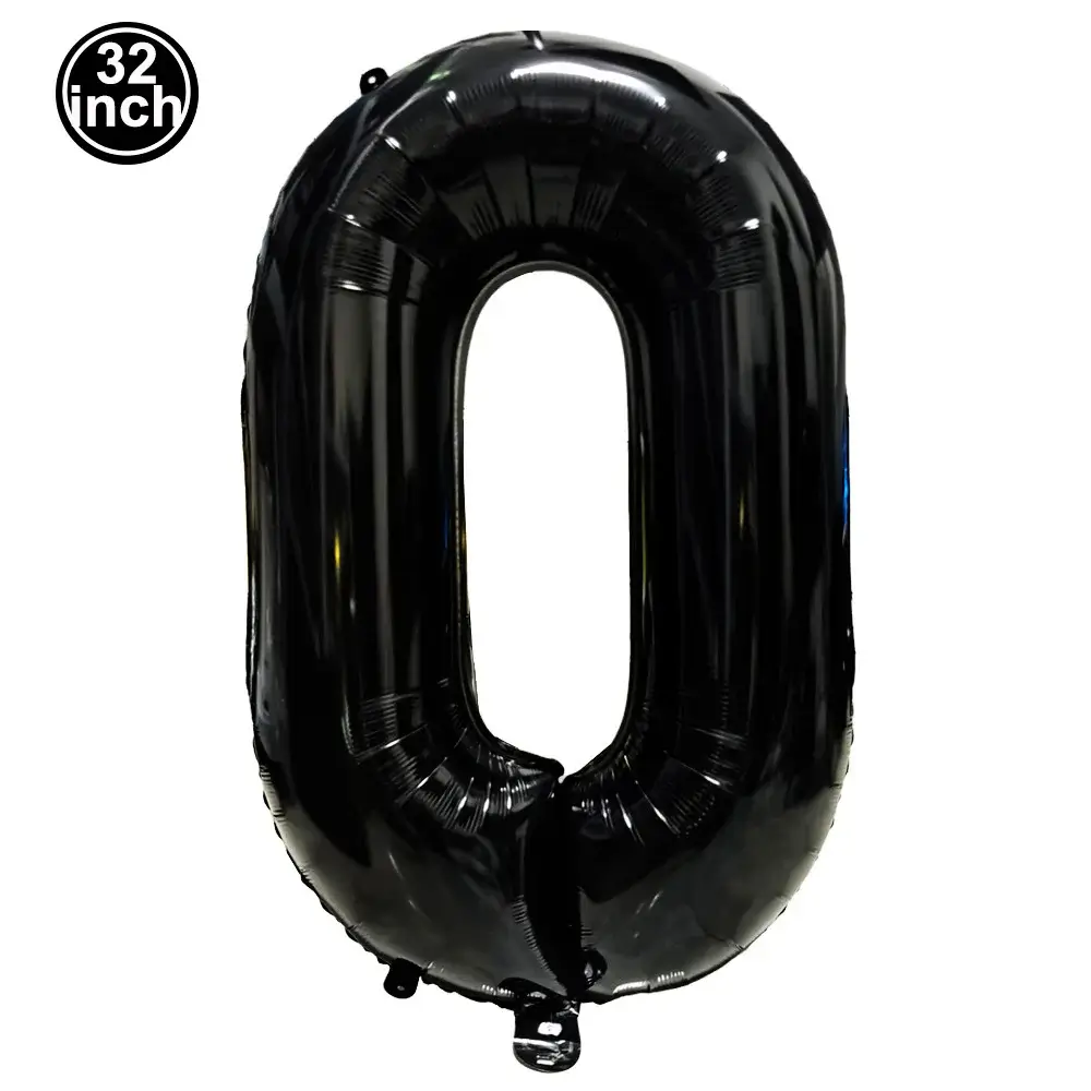 Balloon 0 Number Balloons Wild One Green Globe Blu