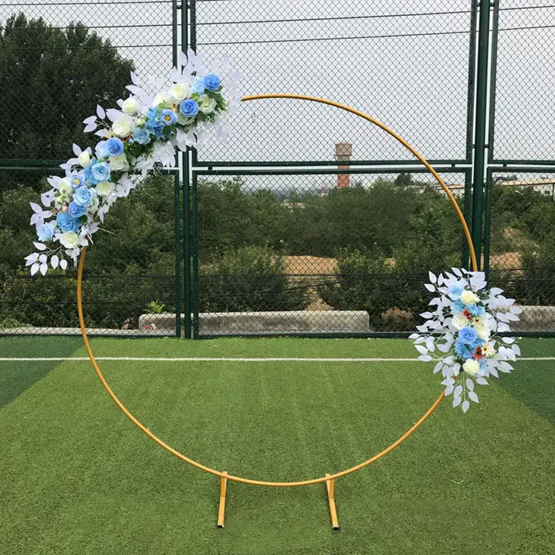 1 reusable golden circular balloon arch kit suitab