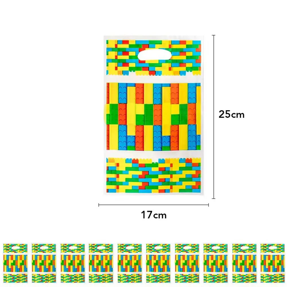 Building Blocks for Party Favors, Set Slap Bracele