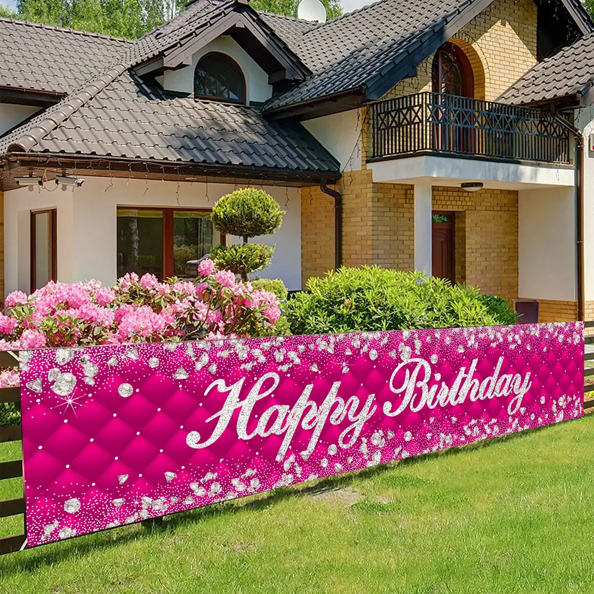 Happy Birthday Banner Birthday Party Decoration Ki