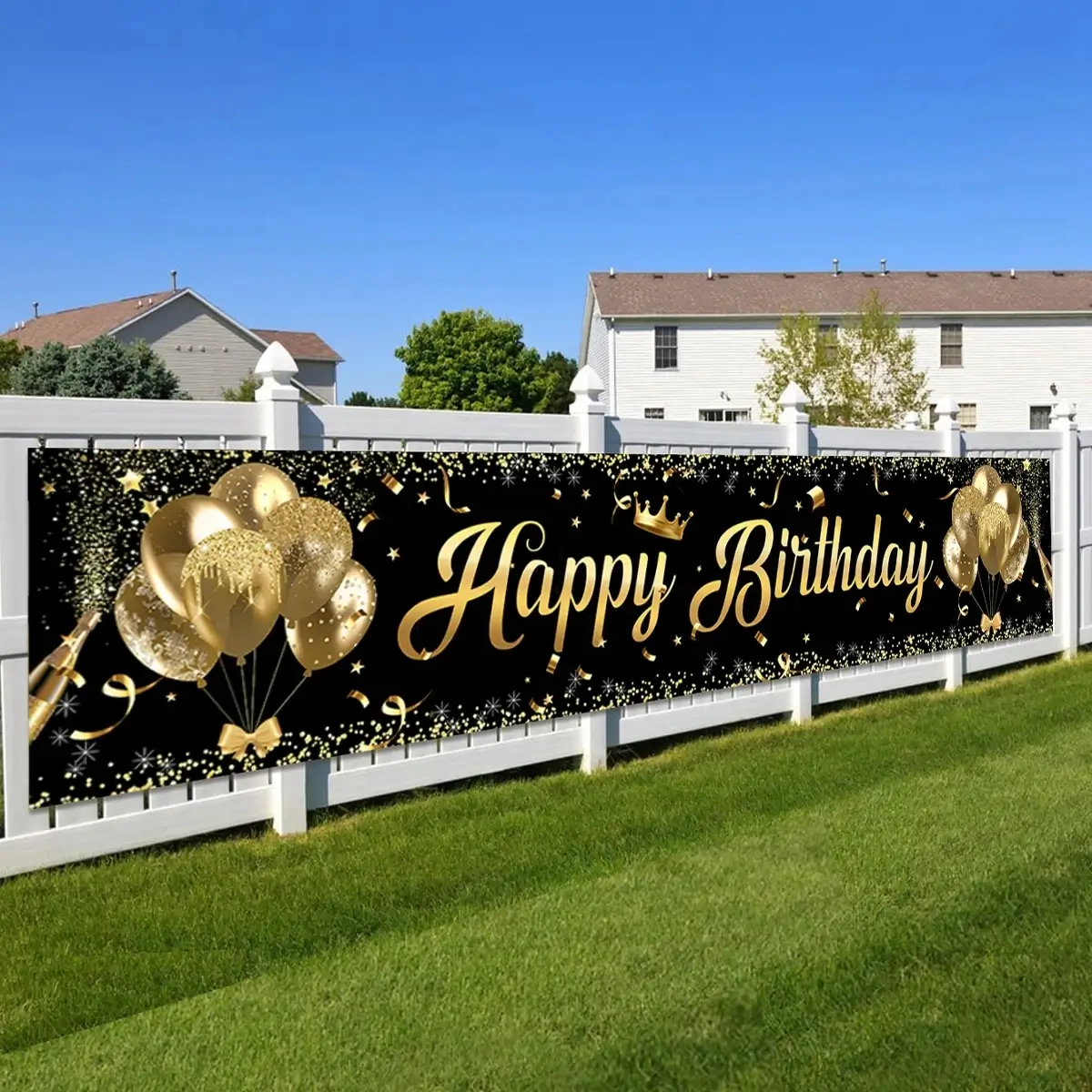 Happy Birthday Banner Birthday Party Decoration Ki