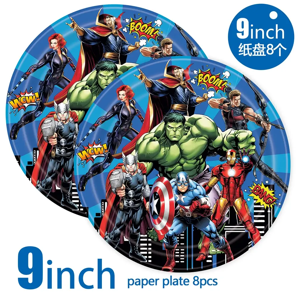 9inch plate-8pcs