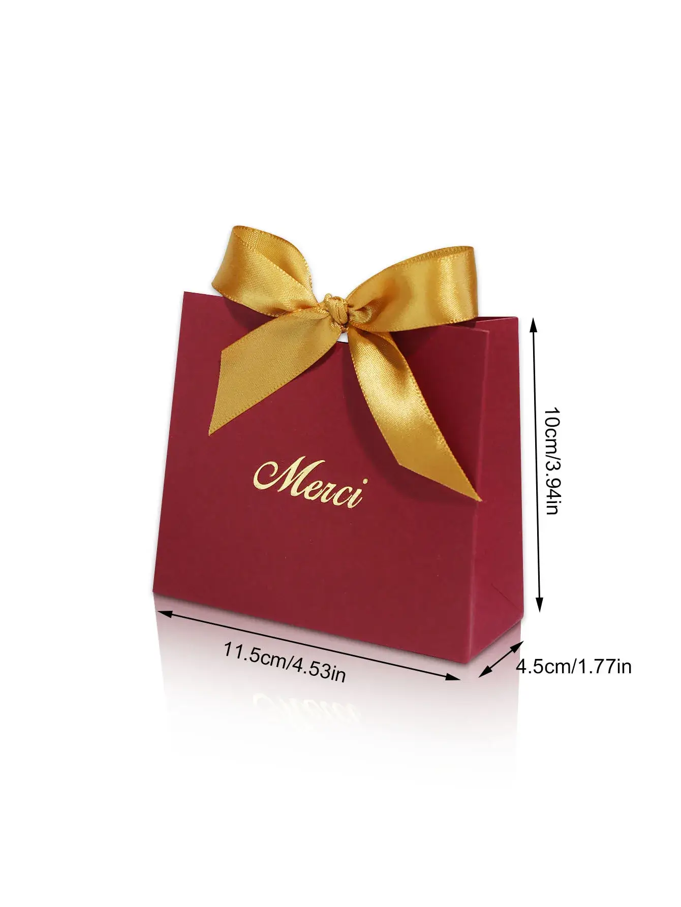 10/20pcs Gift Bags Wedding Favor Decoration Thank 