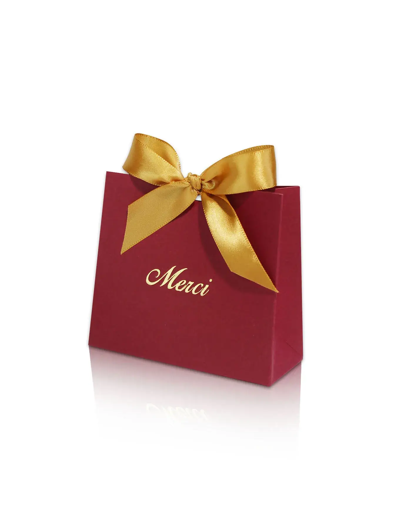 Redbox-GoldRibbon, 11.5x4.5x10cm, 10pcs