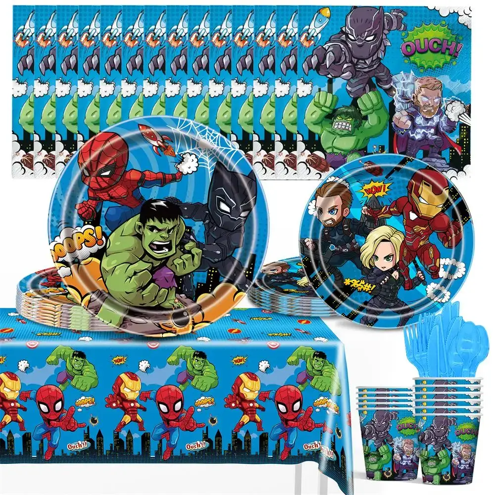 The Hero Squad Birthday Party Supplies Superhero D