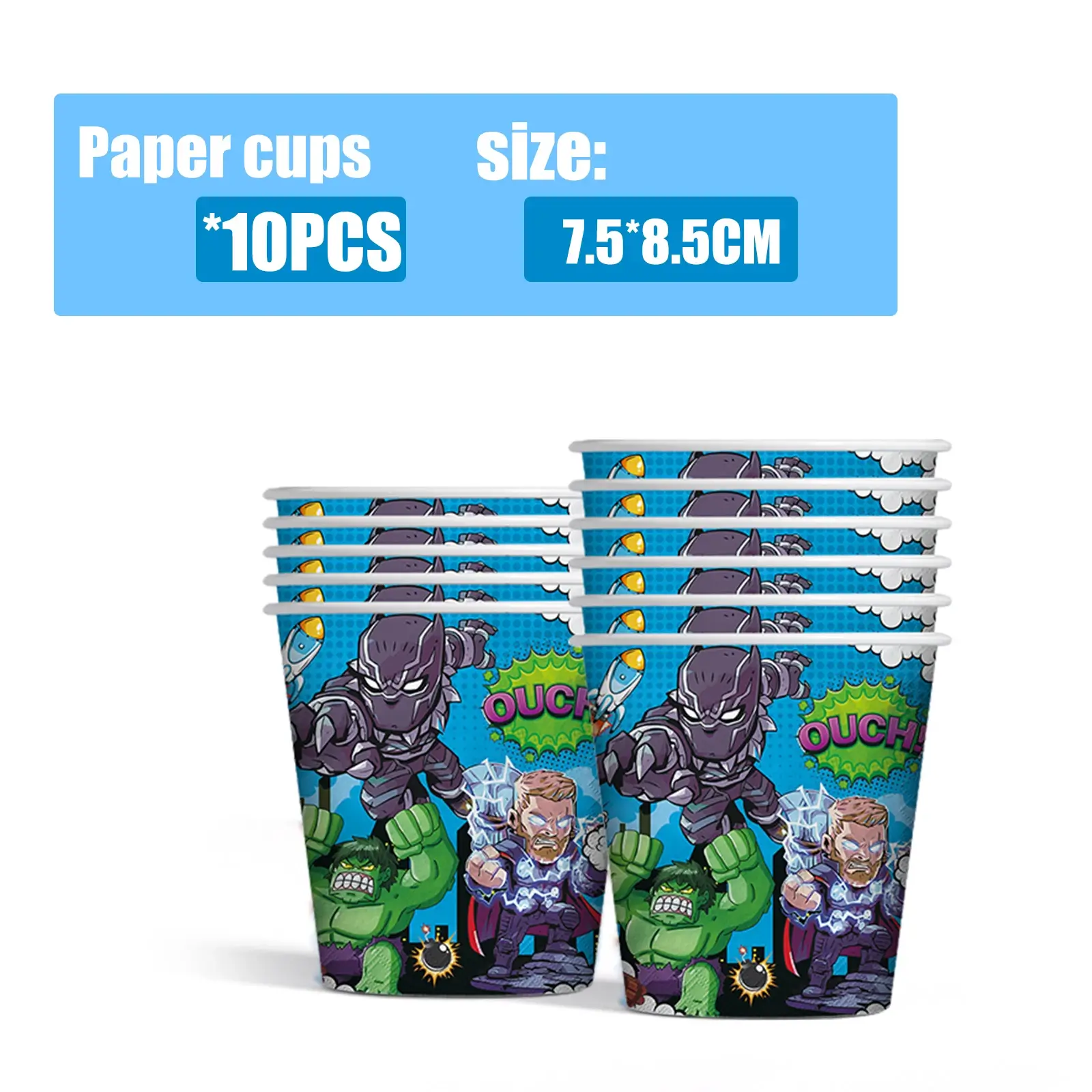 The Hero Squad Birthday Party Supplies Superhero D