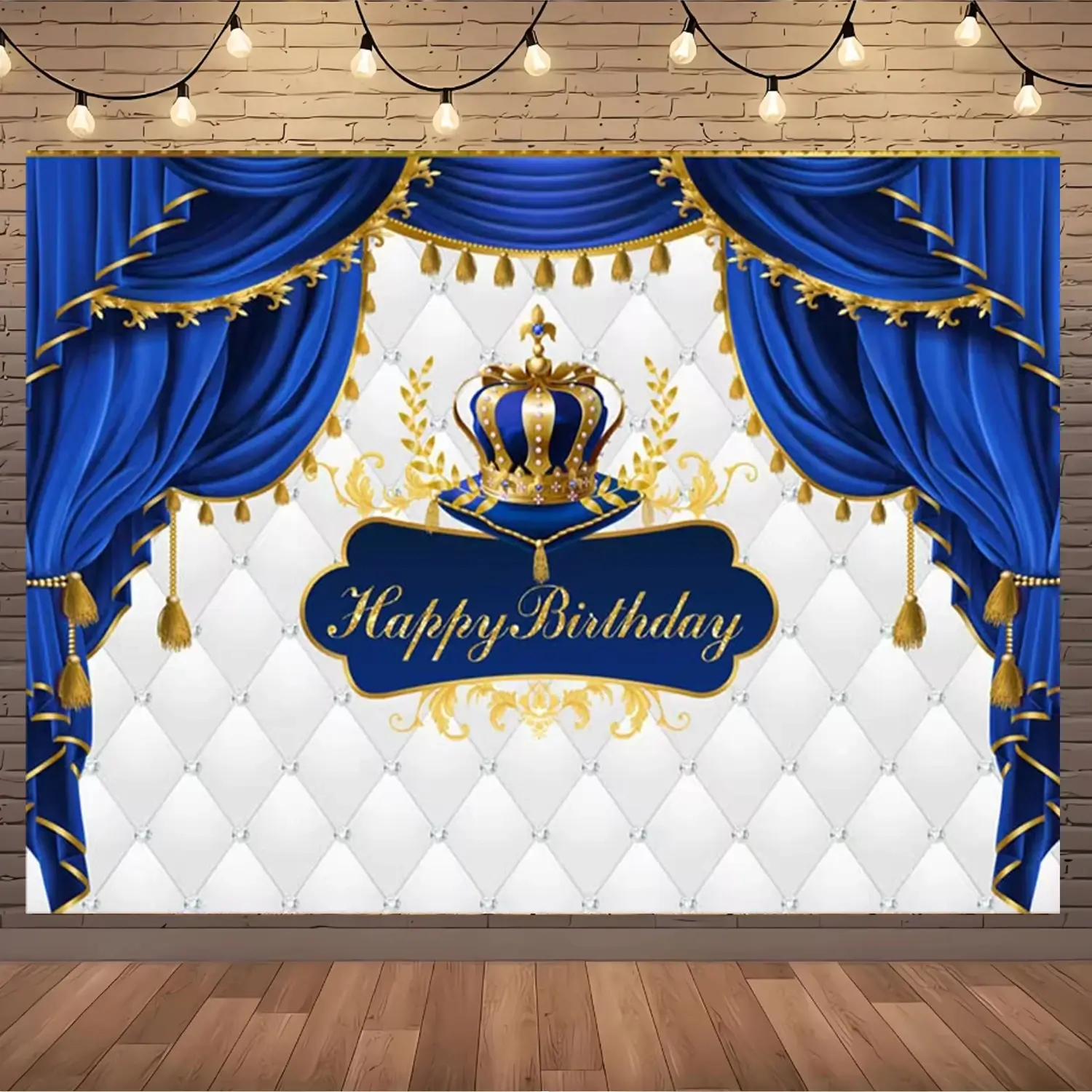 Happy Birthday Theme Background Royal Boy Little P