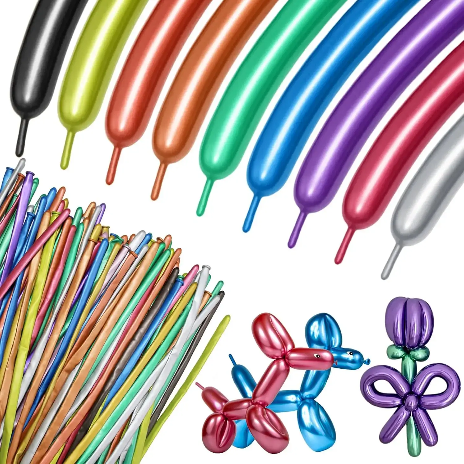 Metallic Mixed, Long
