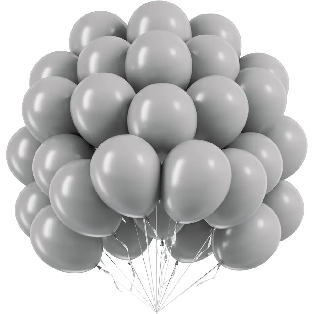 Grey, 12inch, 30Pcs