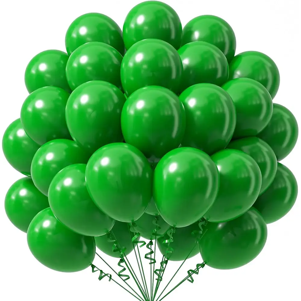 Green, 10inch, 30Pcs