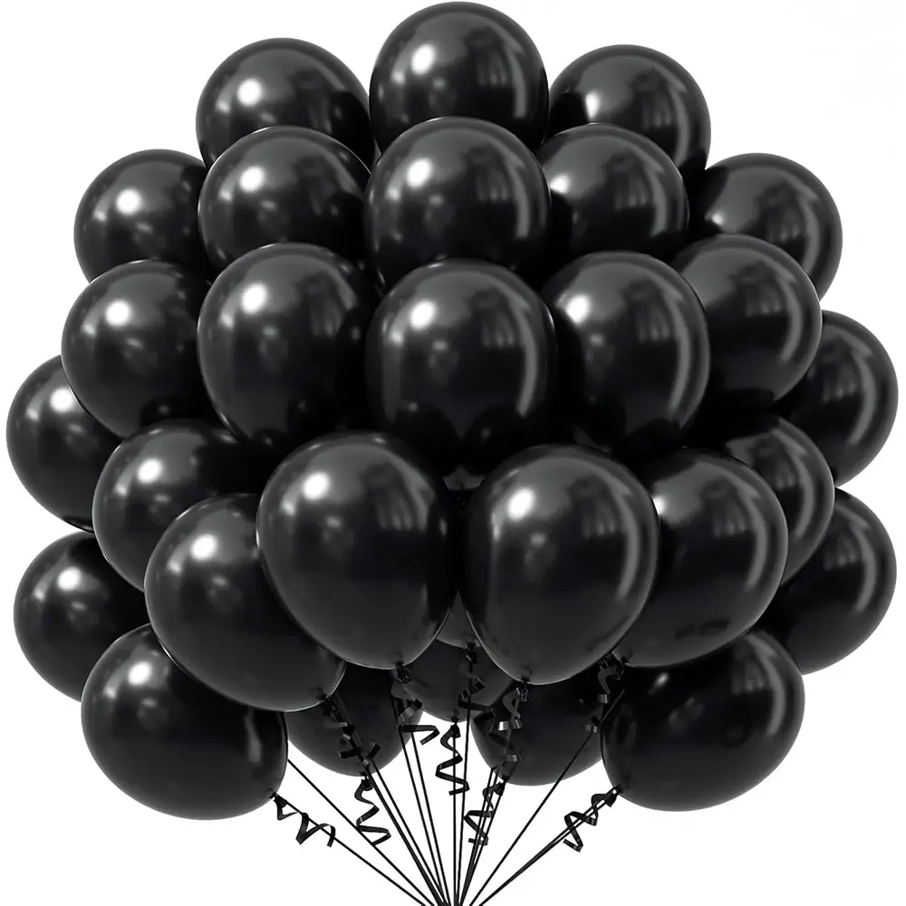 Black, 10inch, 10Pcs