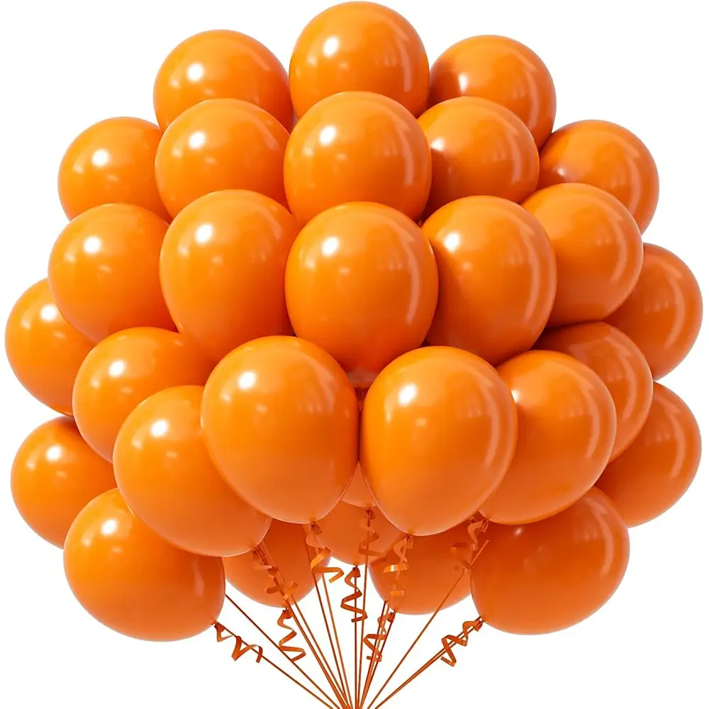 Orange, 10inch, 20Pcs