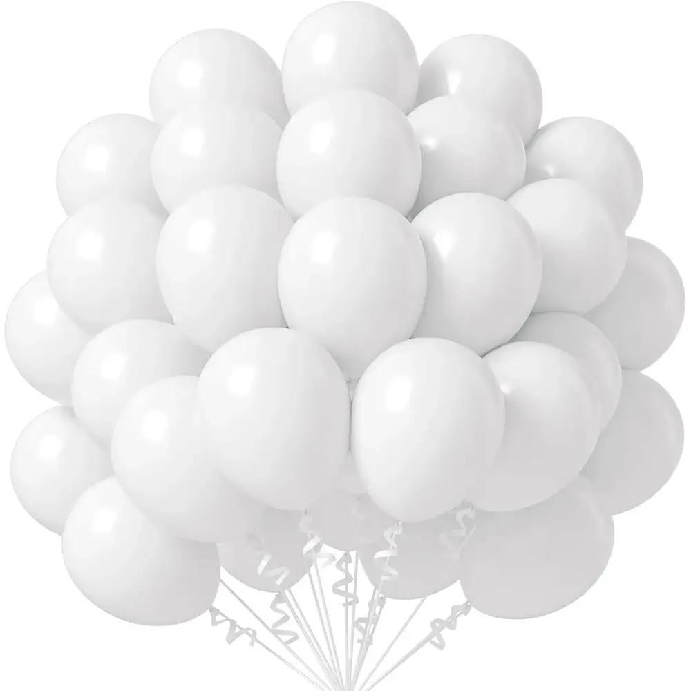 White, 10inch, 30Pcs