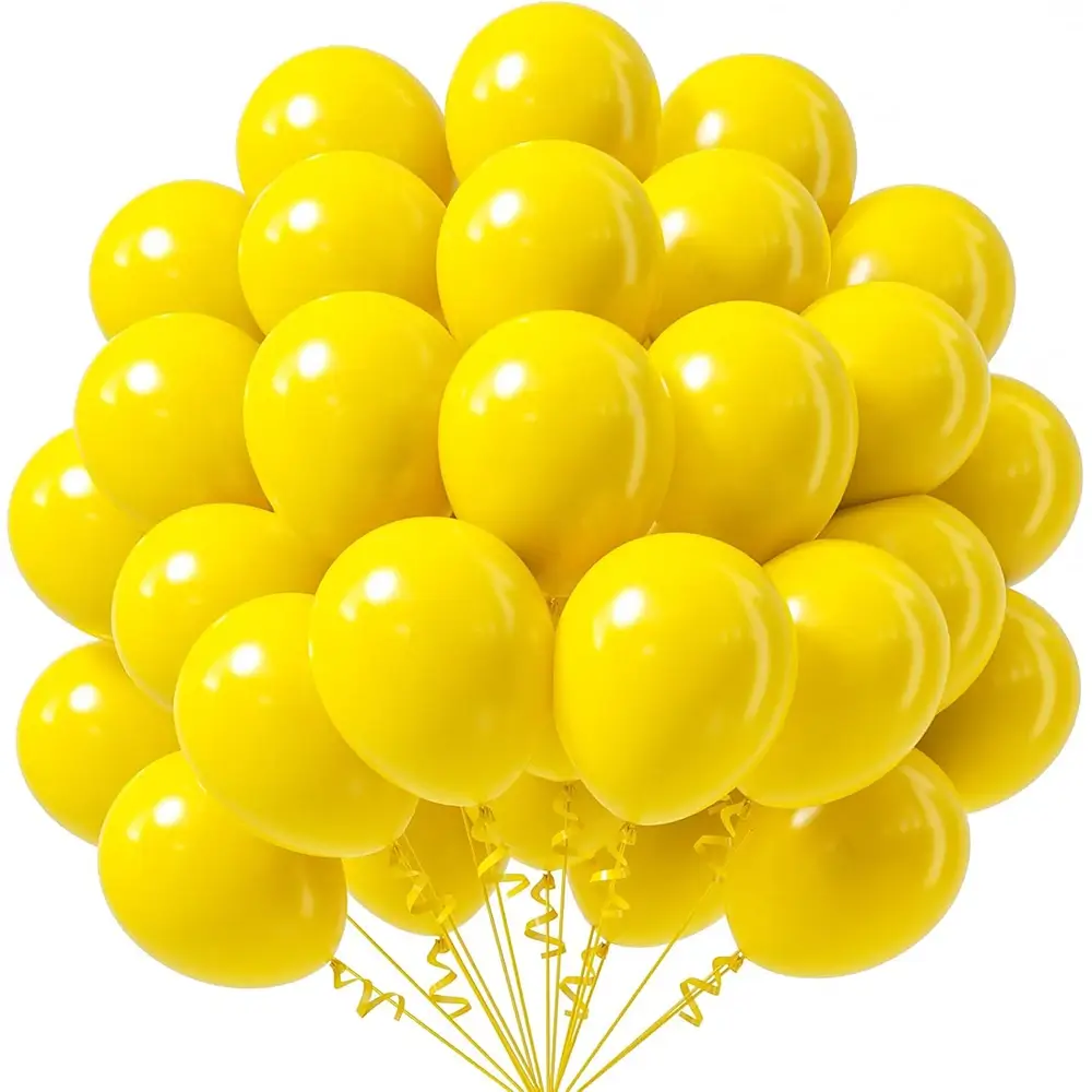 Yellow, 10inch, 20Pcs