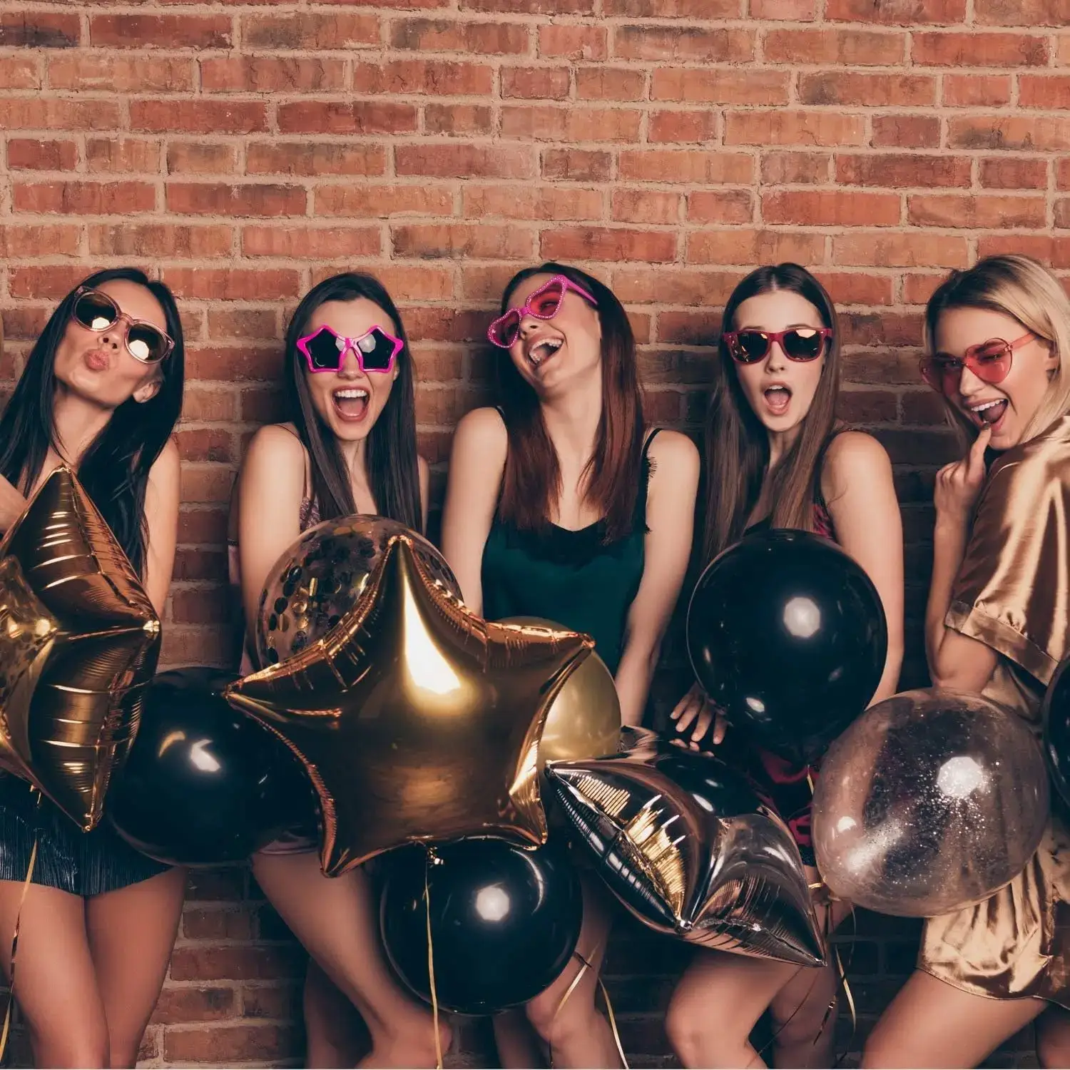 5-100pcs/Pack 12inch Black Latex Balloon for Weddi