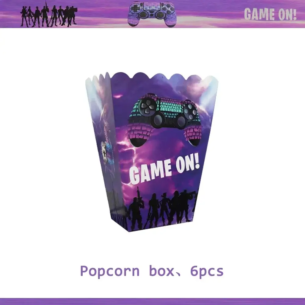 Popcorn box-6pcs